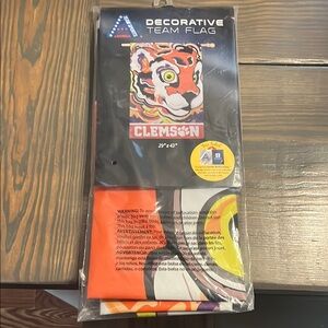 Clemson Decorative Team Flag